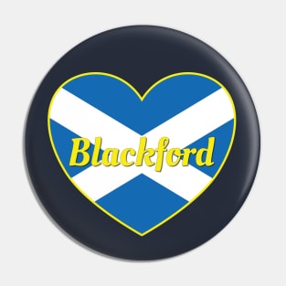 Blackford Scotland UK Scotland Flag Heart Pin