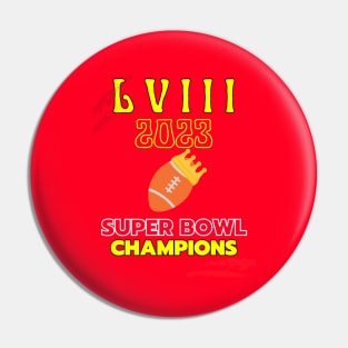 SUPER BOWL 2023 KANSAS CITY CHAMPIONS Pin