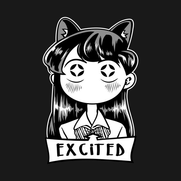 Komi-san Excited by gamergeek