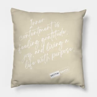 Inner Contentment Pillow