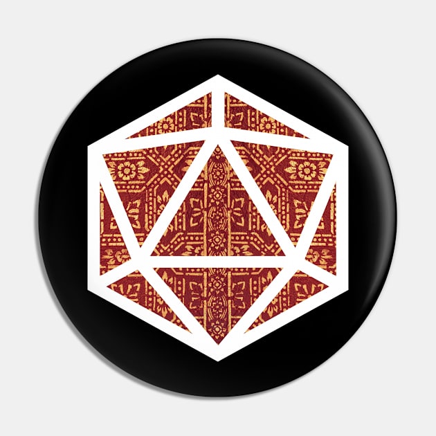 D20 Decal Badge - Honor Pin by aaallsmiles