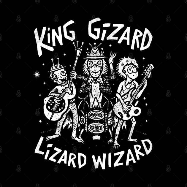 The King Gizard And Wizard Lizard by Aldrvnd