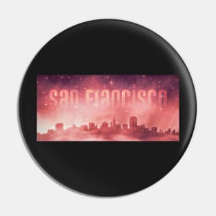 San Francisco Skyline Pin