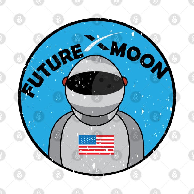 Future Moon by Mathew Graphic