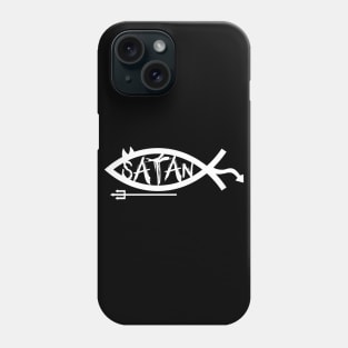 Satan Ichthys Fish \m/ Phone Case