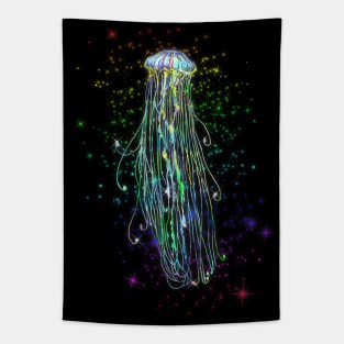 Rainbow Jellyfish Tapestry