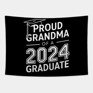 Proud Grandma of a 2024 Graduate Senior Class Family Graduation Tapestry