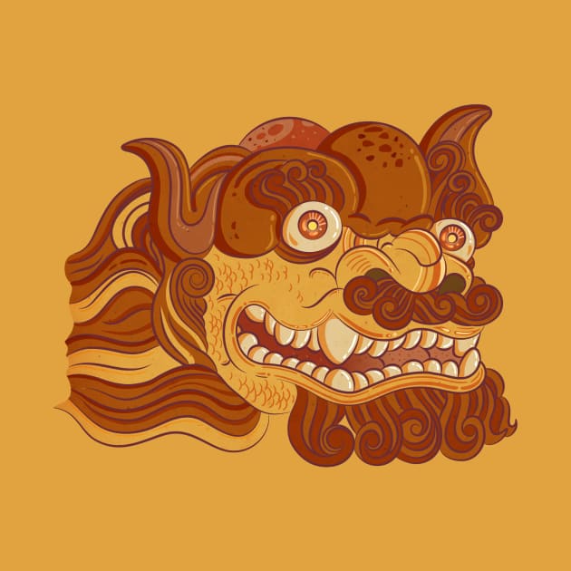 Shi-Shi Lion by Moe Tees