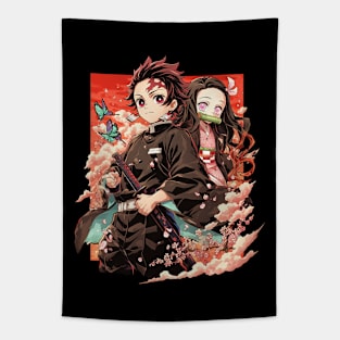 demon slayer Tapestry