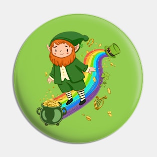 Cute leprechaun Pin