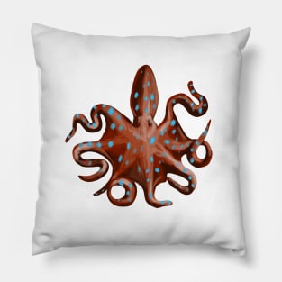 Ancient Octopus Pillow