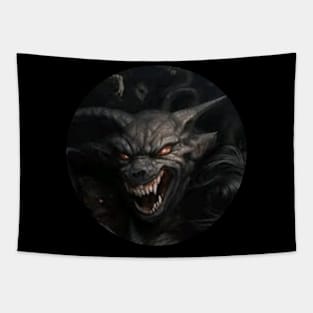 ghoast art design for tee shirt Tapestry