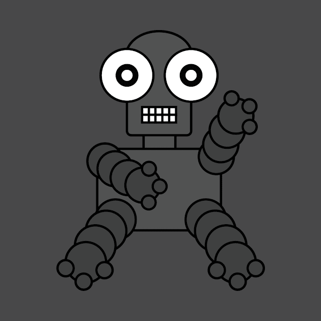 Happy Robot by spotlandtee