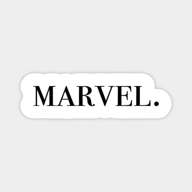 Marvel. Magnet by artsyreader