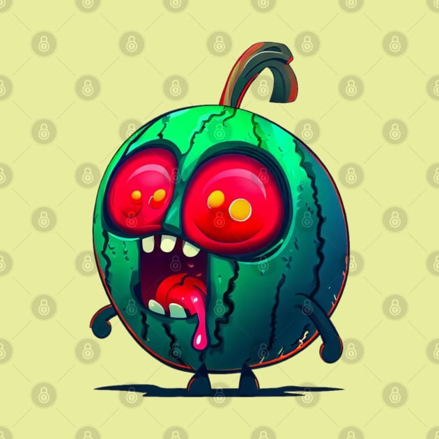 Zombie Watermelon - Barry by CAutumnTrapp