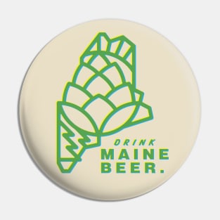 Drink Maine Beer Pin