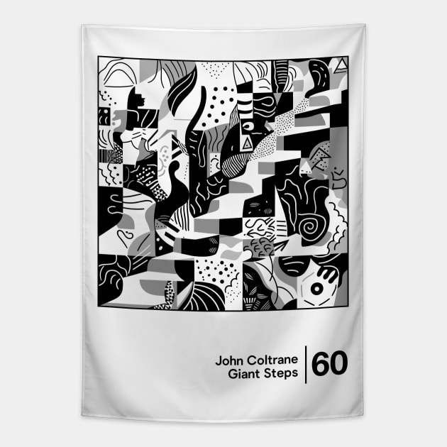 John Coltrane - Giant Steps - Minimal Style Graphic Artwork Tapestry by saudade