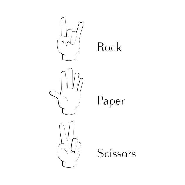 ROCK Paper Scissors by Barlax