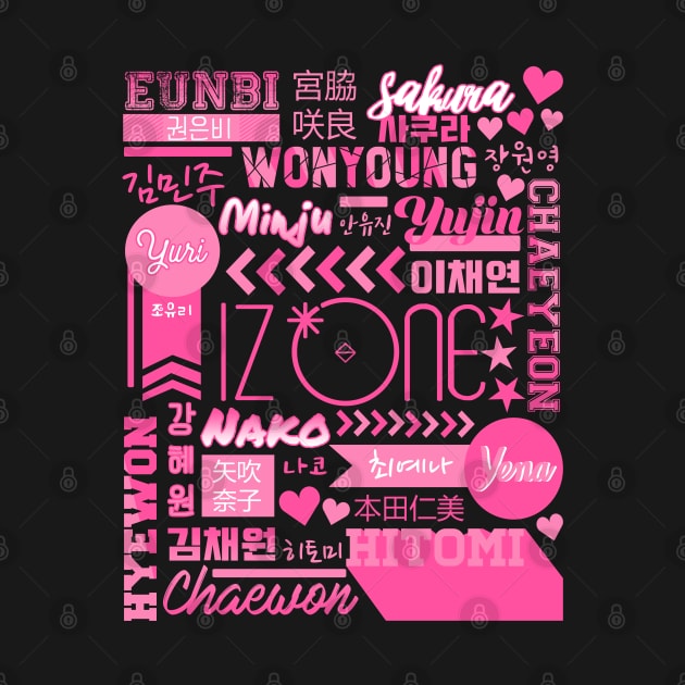 IZ*ONE Collage by lovelyday