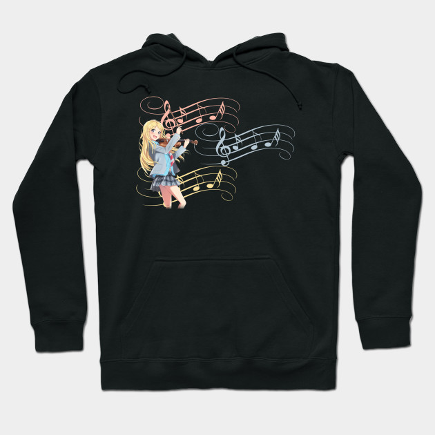 your lie in april hoodie