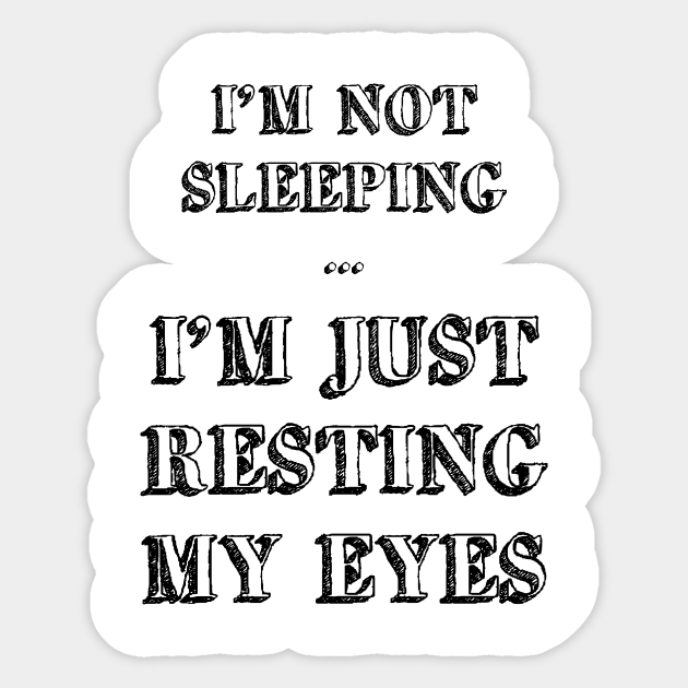 funny quote tired exhausted - Humorous - Sticker | TeePublic funny quote tired exhausted - Humorous - Sticker | TeePublic