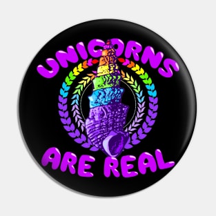 Unicorns are real Pin