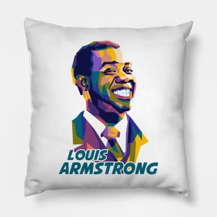 Louis Armstrong Pillow