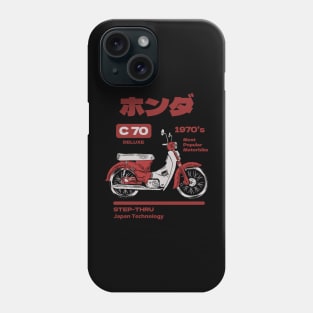 Honda C70 Dark Edition Phone Case