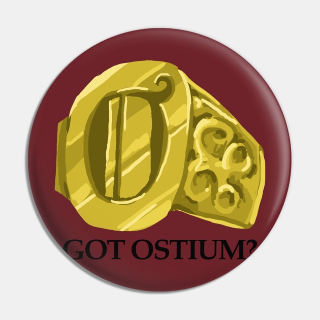 The Ring Pin by The Ostium Network Merch Store