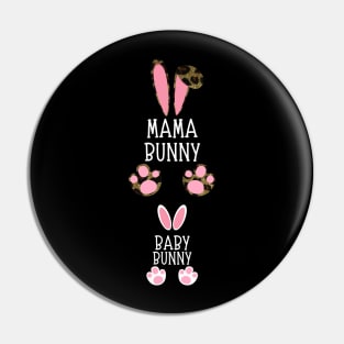 Mama Bunny Baby Bunny Cute Mom To Be Easter Pin