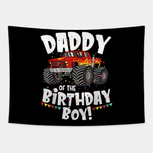 Monster Truck Daddy Of The Birthday Boy Tapestry