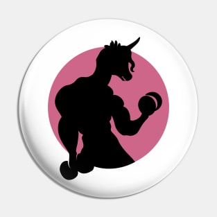 I'm A batter Gym Unicorn Pin