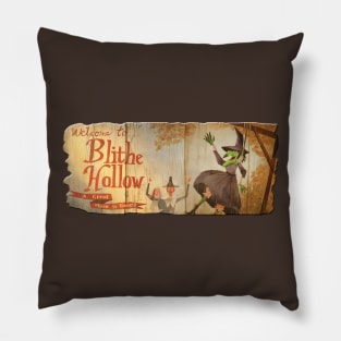 A Paranormal Town Pillow