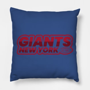 New York Giants 4 Pillow