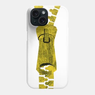 Yellow ZIp Phone Case