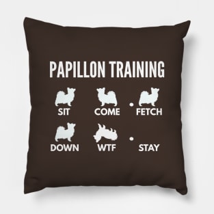 Papillon Training Toy Spaniel Tricks Pillow