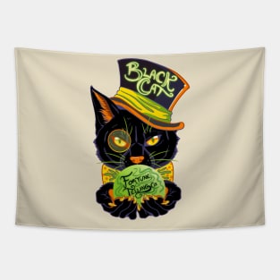 Black Cat Fortune Co. Tapestry