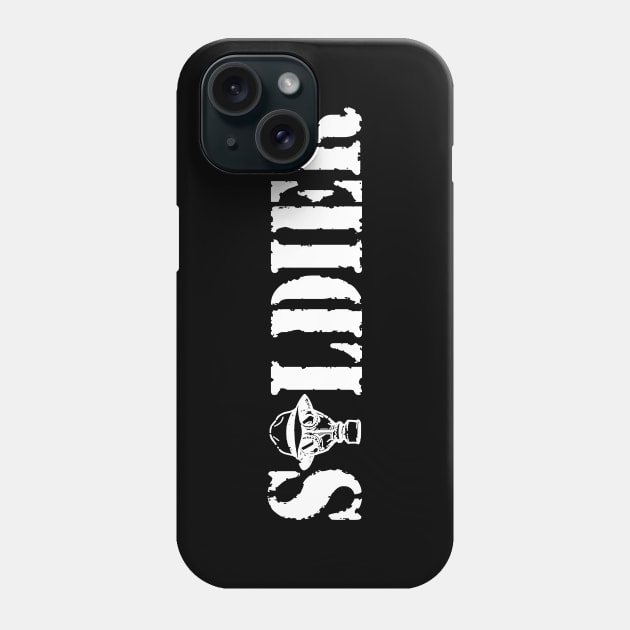 SLDRpr_wht Phone Case by undergroundART