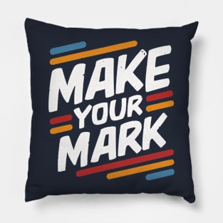 Creative Call-to-Action Pillow