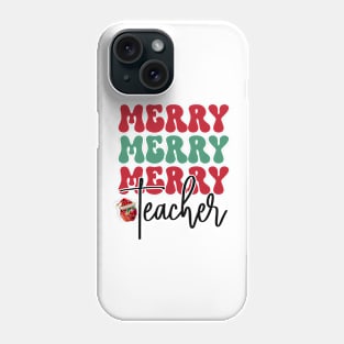 Merry Teacher Phone Case