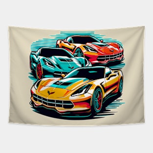 Corvette Tapestry