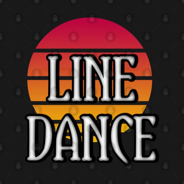 Line dance t-shirt by Ucup stores