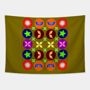 Shapes in color Tapestry