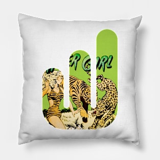 Retro Vintage Comic Funny Fantasy Old Scifi Popart Pillow