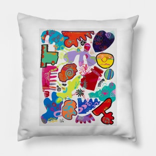 Imagine Your Dreams in Color Pillow