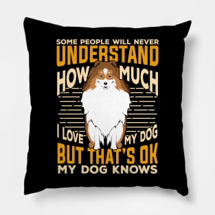 Sheltie Dog Shetland Sheepdog Owner Gift Pillow