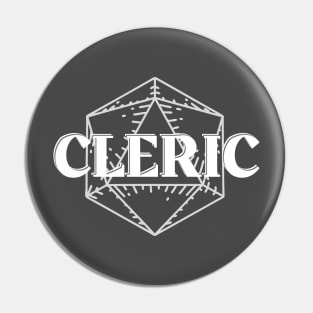 Cleric Class Symbol DnD Print Pin