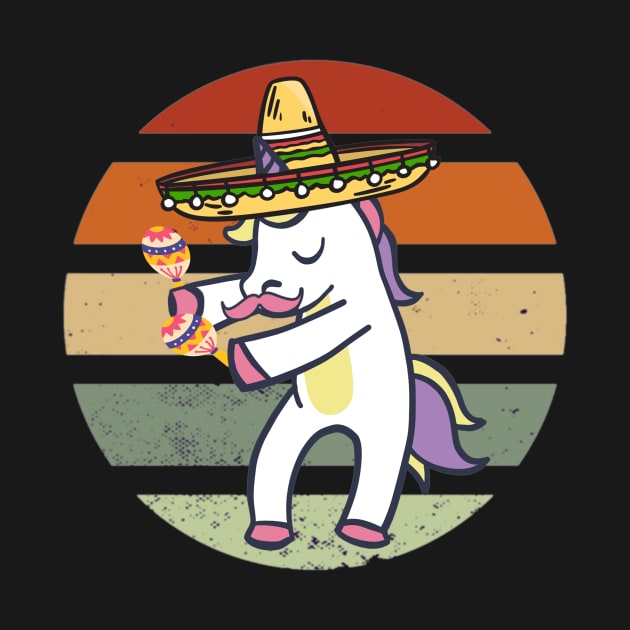 Unicorn Dancing Singing Mexican Spaniard by KK-Royal