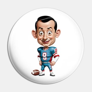 Peewee Herman American football champion Pin