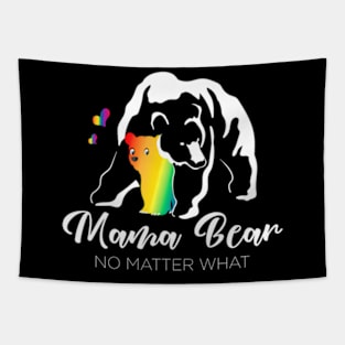 Equal Mom LGBT Mama Bear Gay Pride Tapestry